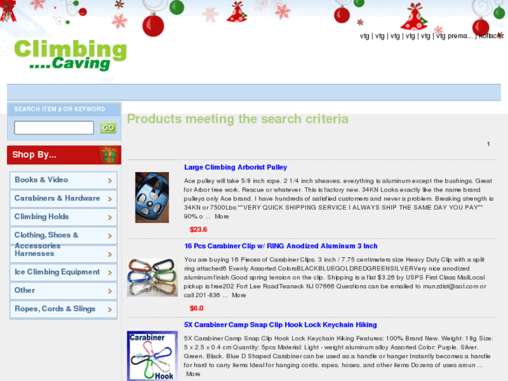 www.climbingcaving.com