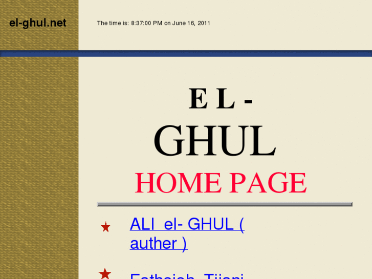 www.el-ghul.net