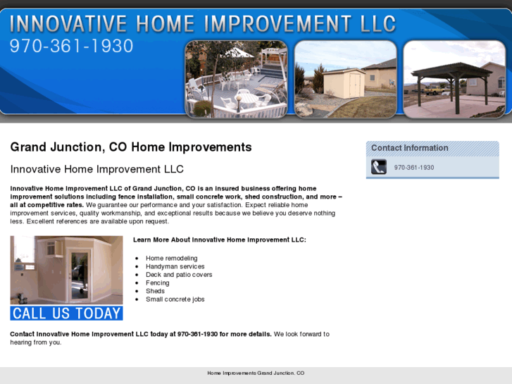 www.innovativehomeimprovementgj.com