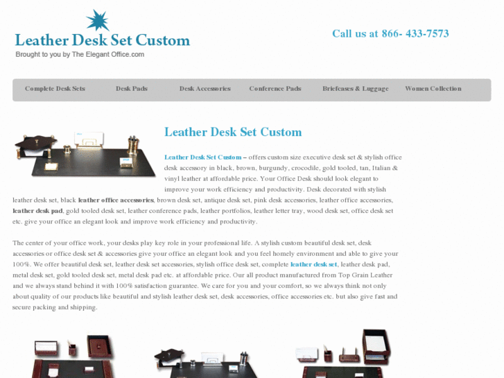 www.leatherdesksetcustom.com