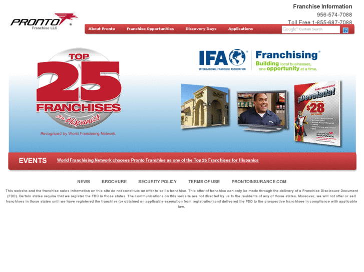 www.prontofranchise.com