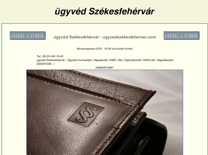 www.ugyvedszekesfehervar.com