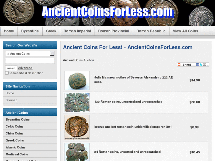 www.ancientcoinsforless.com