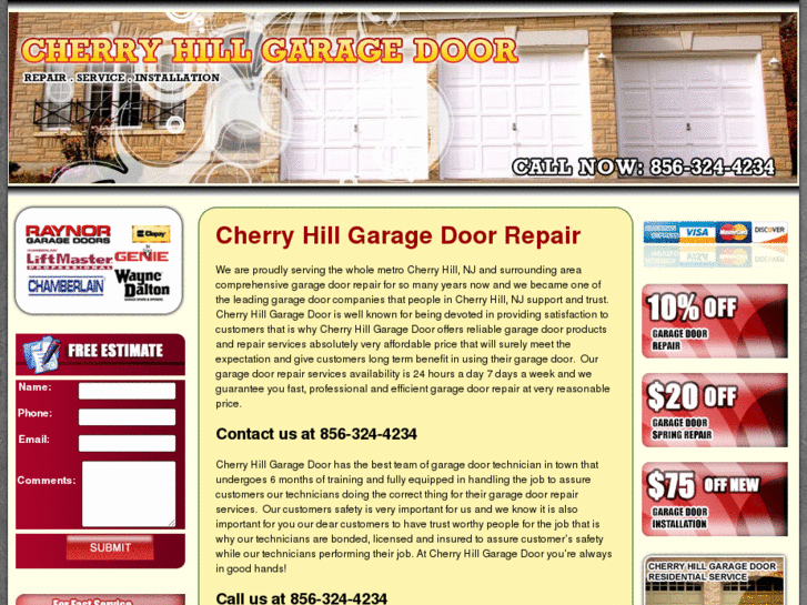 www.cherryhillgaragedoor.com