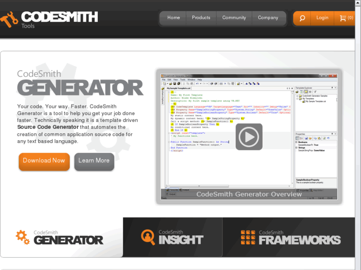 www.codesmithgenerator.com