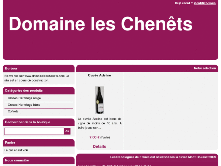 www.domaineleschenets.com