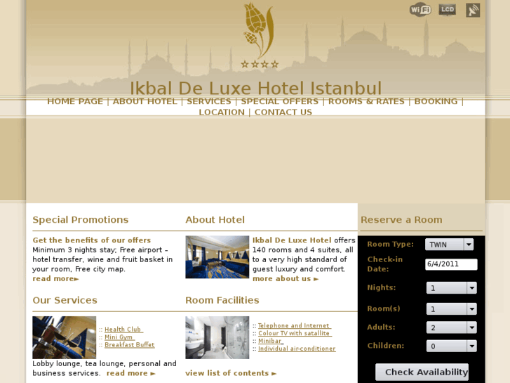 www.ikbaldeluxehotel.com