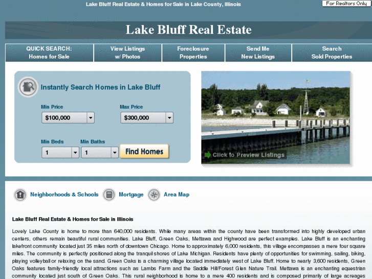 www.lakebluff-realestate.com