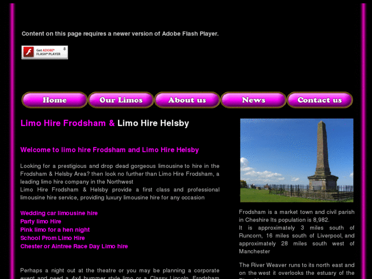 www.limohirefrodsham.co.uk