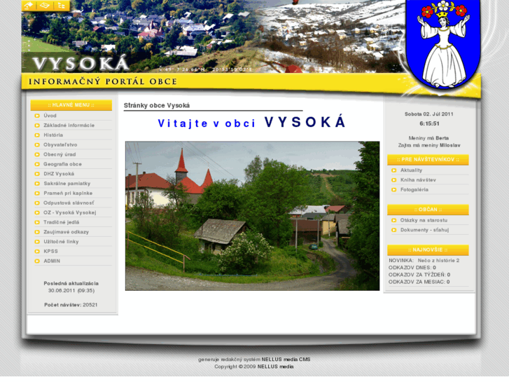 www.obecvysoka.com
