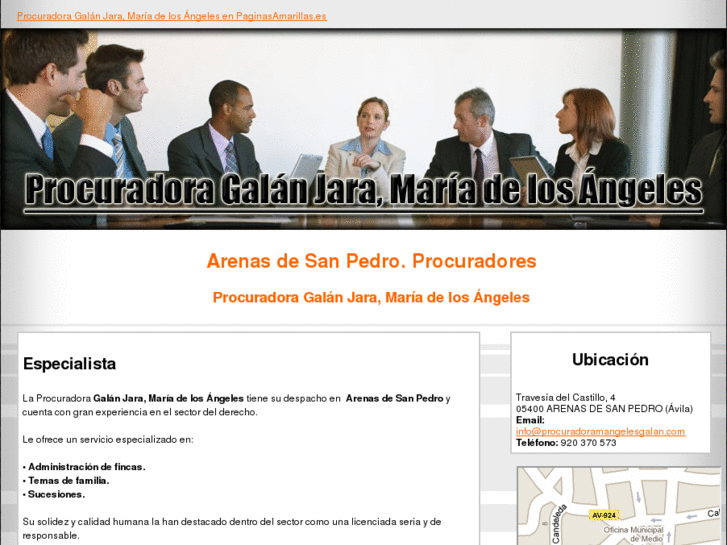 www.procuradoramangelesgalan.com