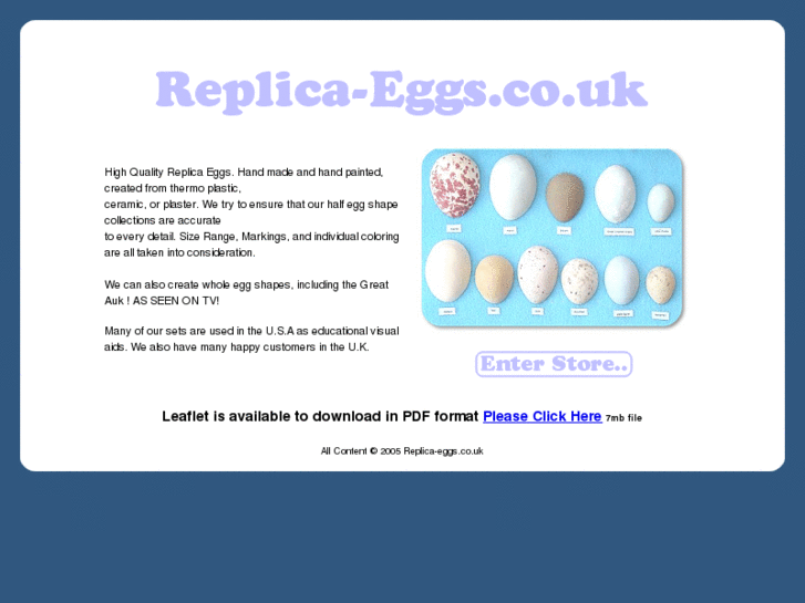 www.replica-eggs.co.uk