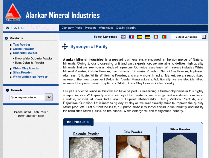 www.alankarmineral.com