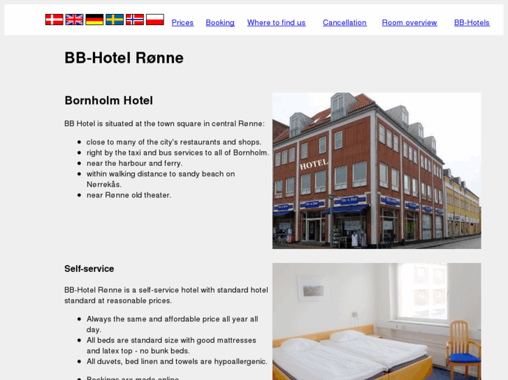 www.bbhotelronne.dk