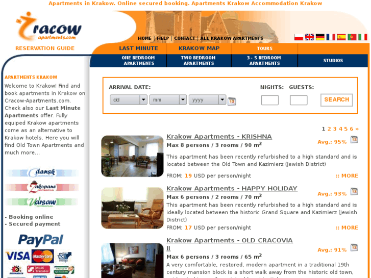 www.cracow-apartments.com