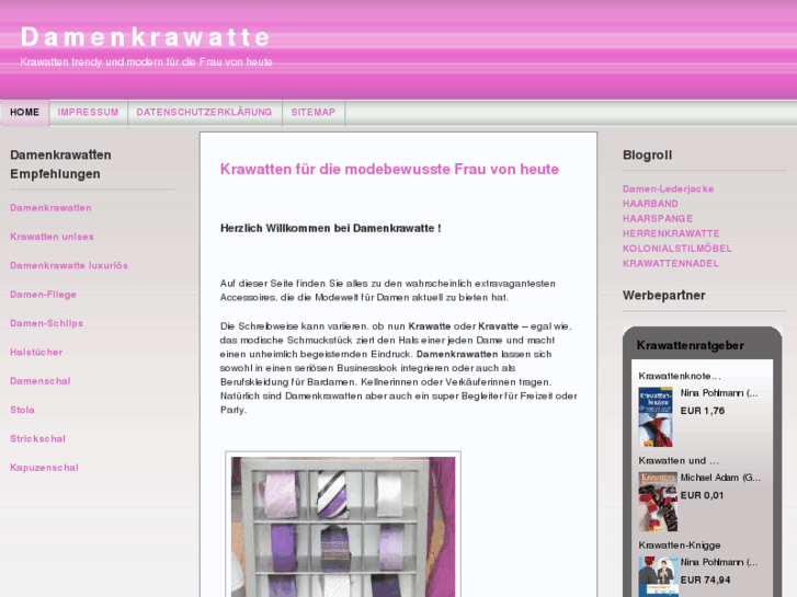 www.damenkrawatte.com