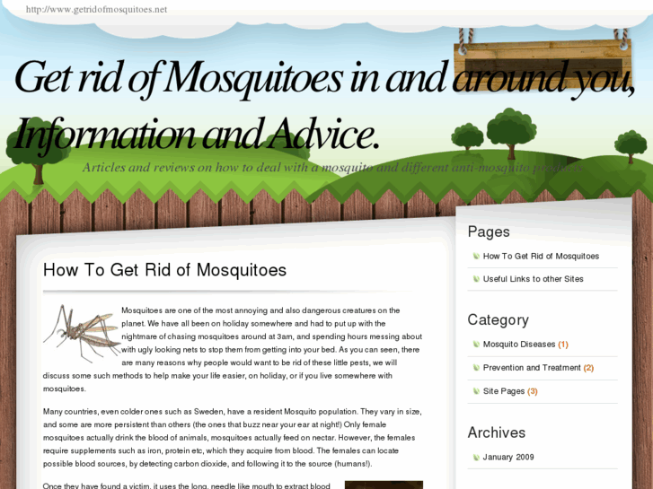 www.getridofmosquitoes.net