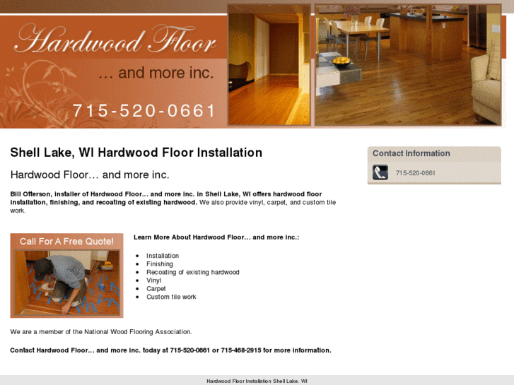 www.harwoodfloornmoreincshelllake.com