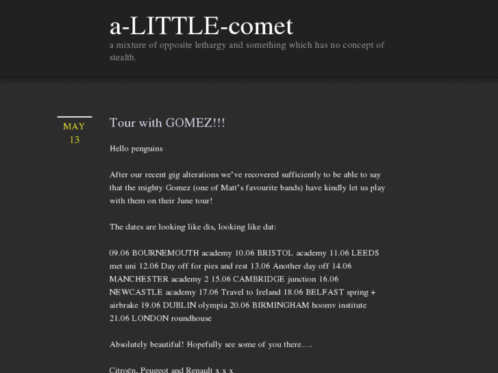 www.littlecomets.com