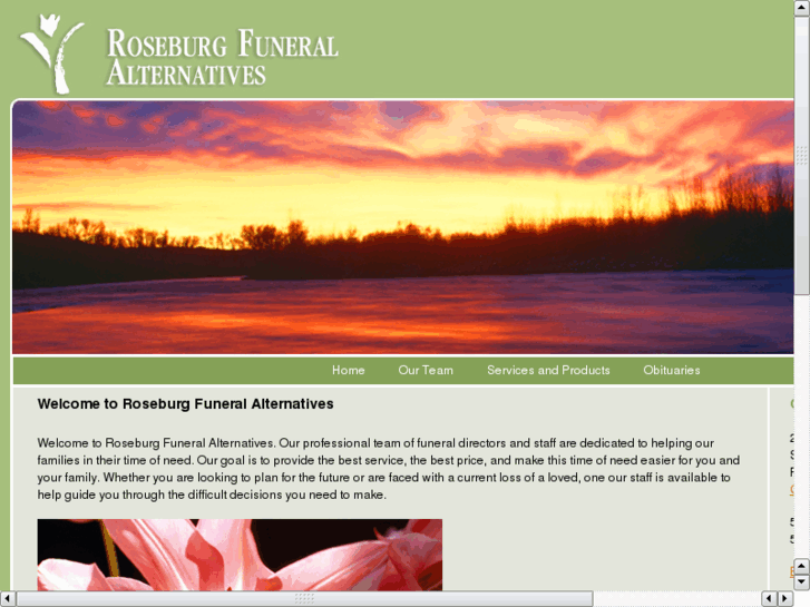 www.roseburgfuneralalternatives.org