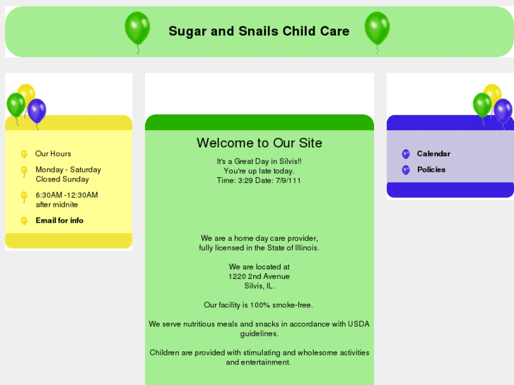 www.sugarandsnailschildcare.com