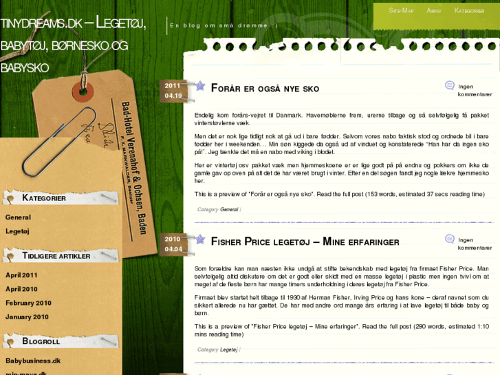 www.tinydreams.dk