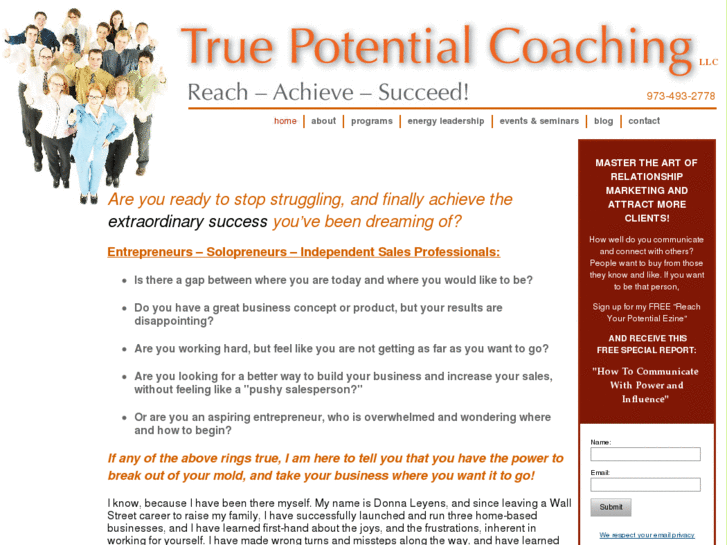www.truepotentialbizcoach.com