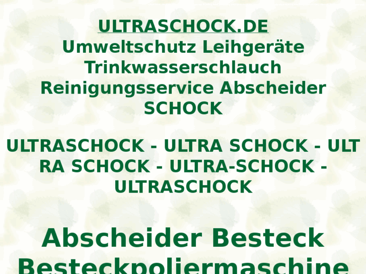 www.ultraschock.de