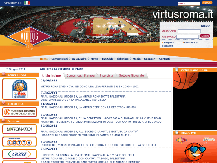 www.virtusroma.it