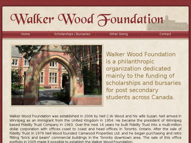 www.walkerwoodfoundation.com