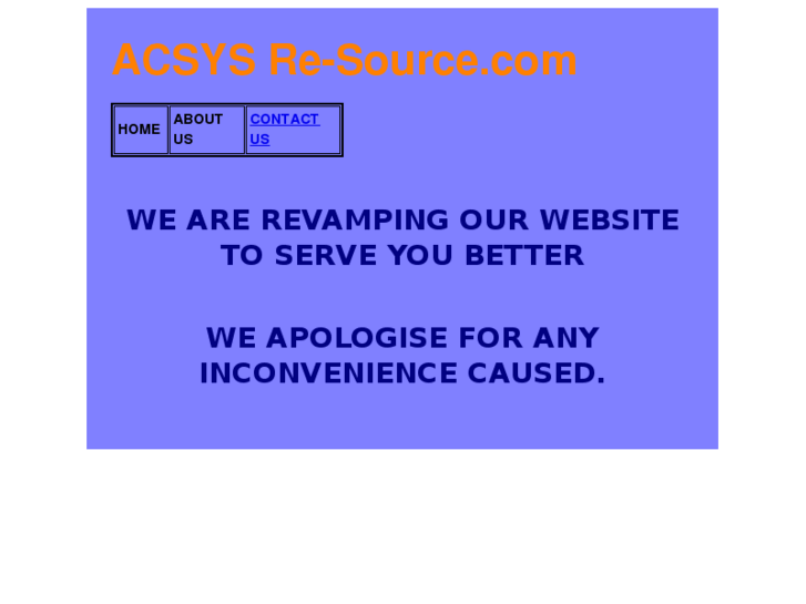 www.acsysre-source.com