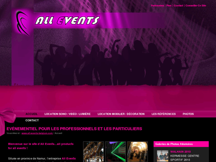 www.all-events-belgium.com