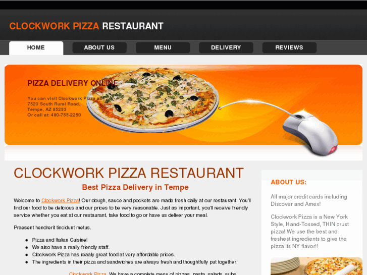 www.clockwork-pizza.com