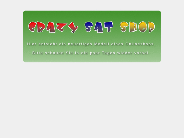 www.crazy-sat-shop.de