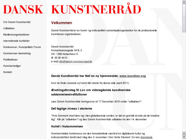 www.dansk-kunstnerraad.dk