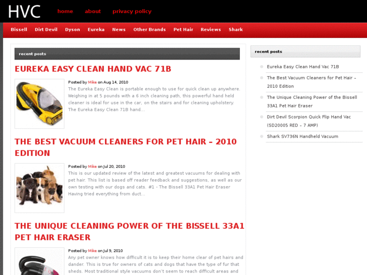 www.handheld-vacuumcleaners.com