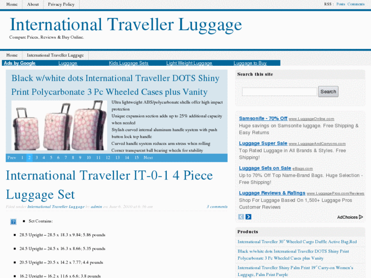 www.internationaltravellerluggagereview.info