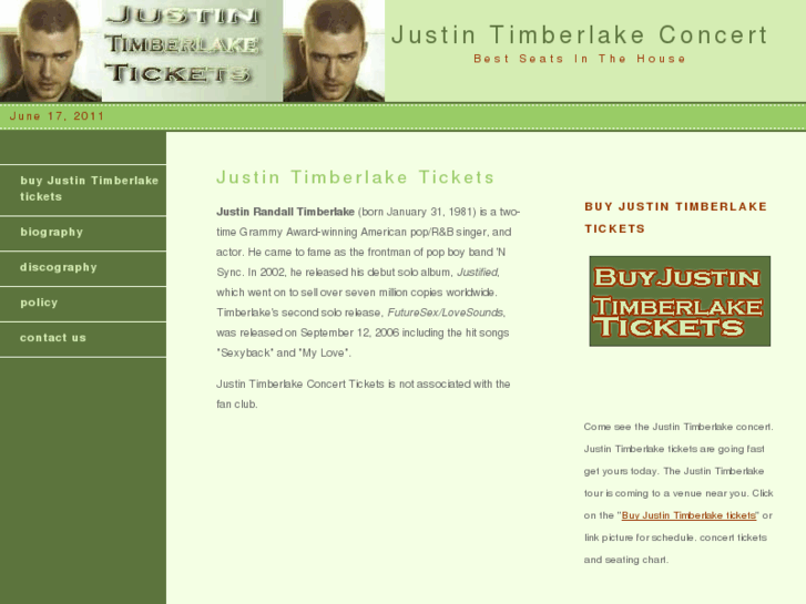 www.justintimberlakeconcert.com