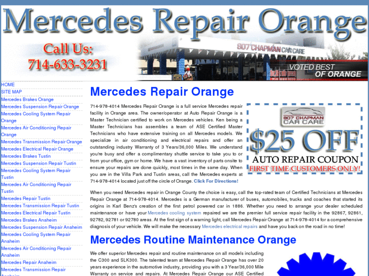 www.mercedesrepairorange.com