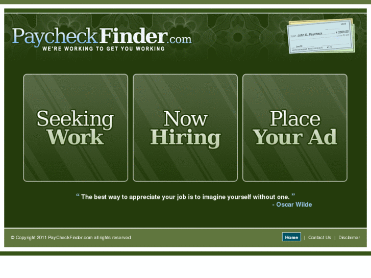 www.paycheckfinder.com