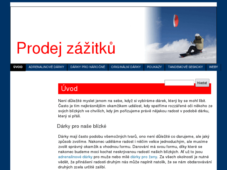 www.prodejzazitku.cz