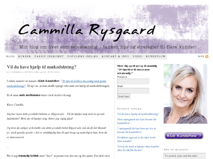 www.cammillarysgaard.dk