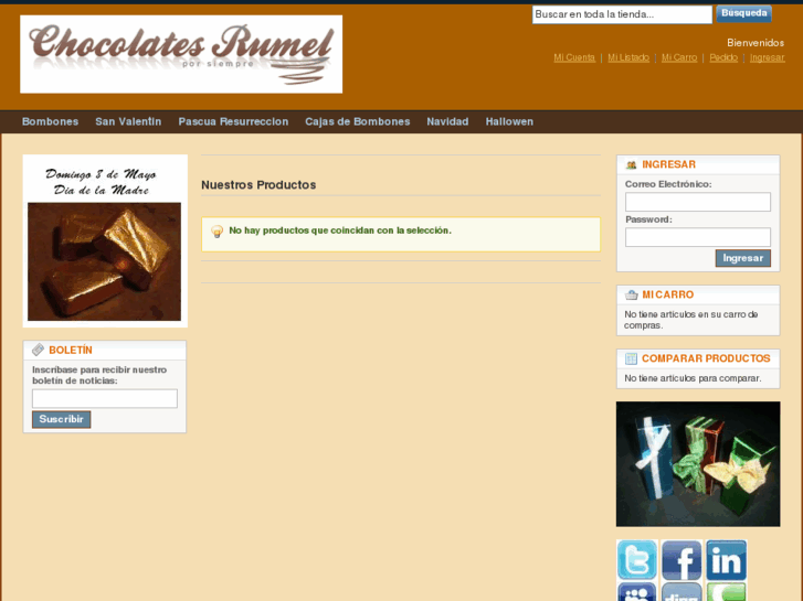 www.chocolatesrumel.com