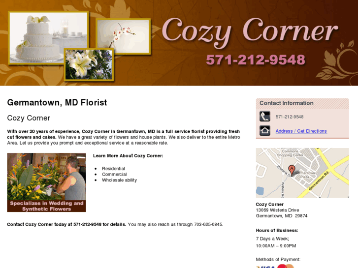 www.cozycornerflorist.com