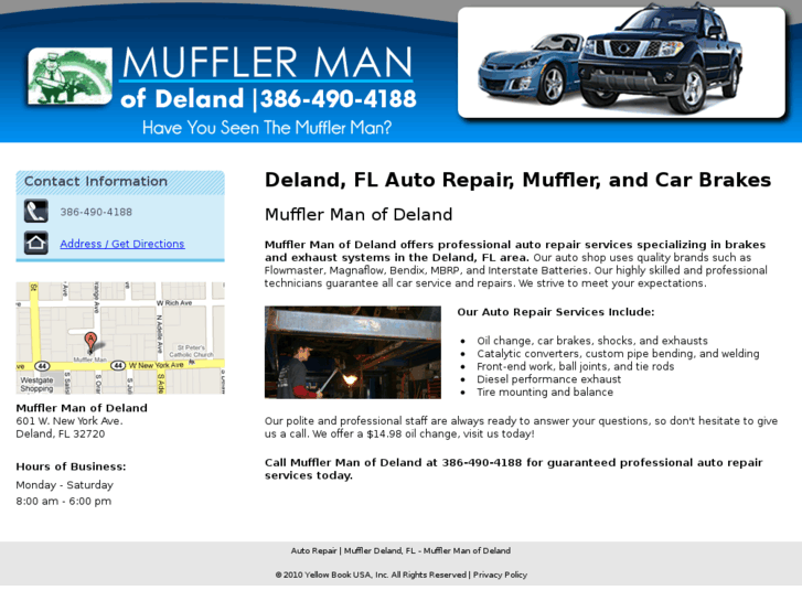 www.delandmufflers.com