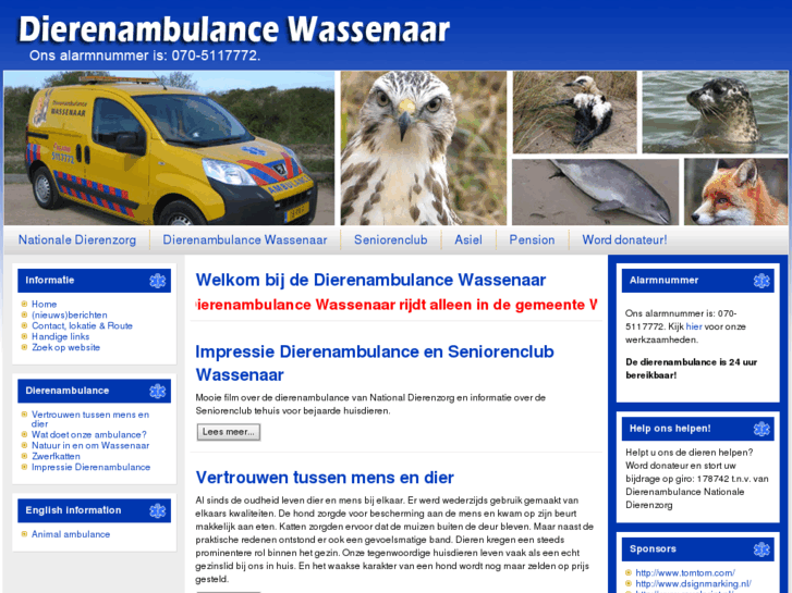 www.dierenambulancewassenaar.nl