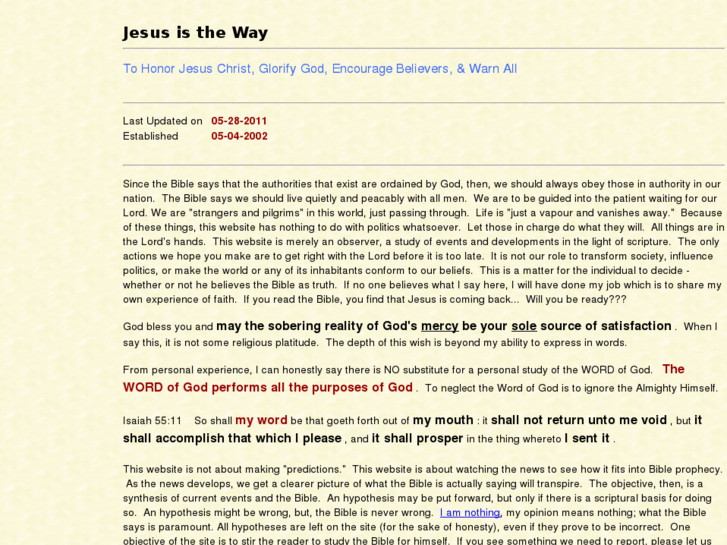 www.jesus-is-the-way.com