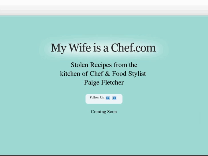 www.mywifeisachef.com