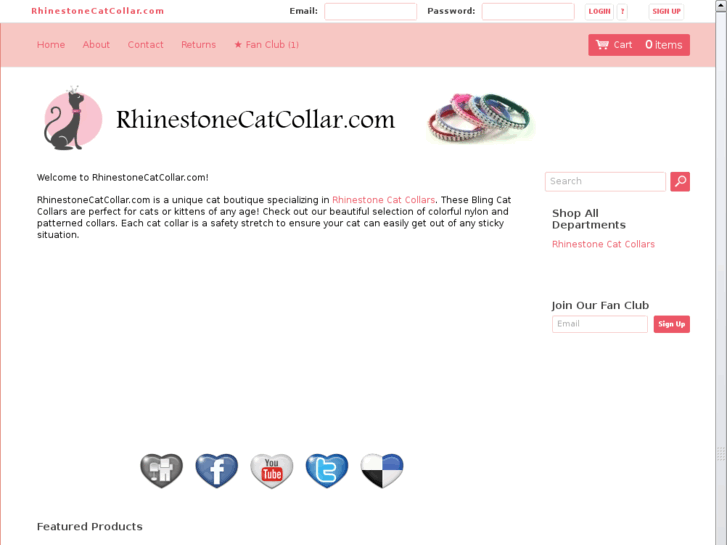 www.rhinestonecatcollar.com