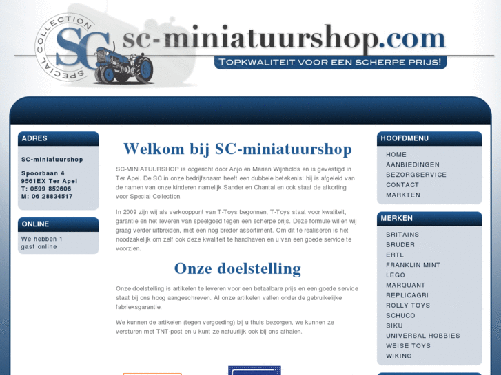 www.sc-miniatuurshop.com